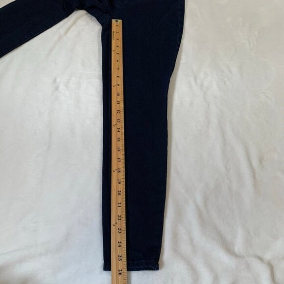 Talbots flawless high-rise jegging ankle dark wash skinny stretch denim jeans - Picture 10 of 10